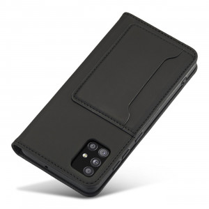 Калъф тип книга с външен джоб Magnet Card - Samsung Galaxy A13 5G черен - Img 7
