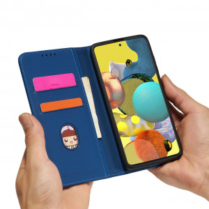 Калъф тип книга с външен джоб Magnet Card - Xiaomi Redmi Note 11 Pro / 11 Pro 5G / 11E Pro 5G син - Img 13