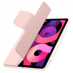 Калъф тип книга с място за стилус и подсилени ръбове SPIGEN Ultra Hybrid Pro - iPad Air 10.9" (4th gen 2020) / (5th gen 2022) розово злато - Img 6
