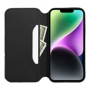 Калъф тип книга Dual Pocket - iPhone 15 Pro черен - Img 5