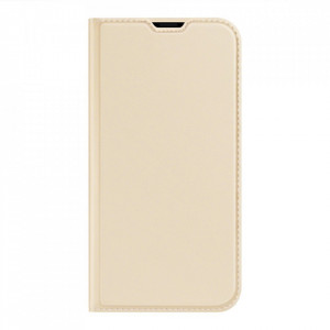Калъф тип книга DUX DUCIS Skin Pro - iPhone 13 mini златист - Img 10