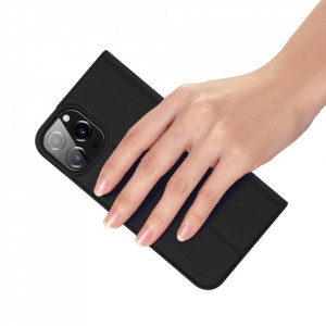 Калъф тип книга DUX DUCIS Skin Pro - iPhone 13 Pro черен - Img 7