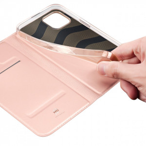 Калъф тип книга DUX DUCIS Skin Pro - iPhone 14 Plus розов - Img 7