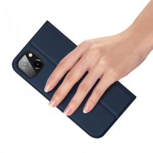 Калъф тип книга DUX DUCIS Skin Pro - iPhone 14 Plus син - Img 6
