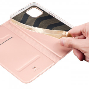 Калъф тип книга DUX DUCIS Skin Pro - iPhone 15 Plus розов - Img 7