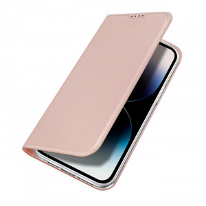 Калъф тип книга DUX DUCIS Skin Pro - iPhone 15 Pro Max розов - Img 4