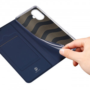 Калъф тип книга DUX DUCIS Skin Pro - Realme 10 Pro син - Img 5