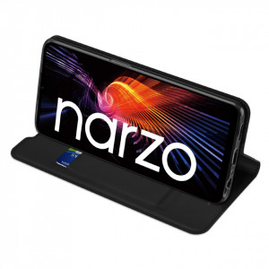 Калъф тип книга DUX DUCIS Skin Pro - Realme narzo 50A черен - Img 6