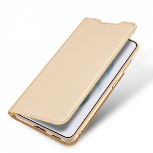 Калъф тип книга DUX DUCIS Skin Pro - Samsung Galaxy S22+ златист - Img 4