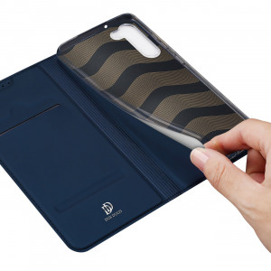 Калъф тип книга DUX DUCIS Skin Pro - Samsung Galaxy S23 син - Img 8