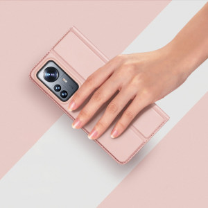 Калъф тип книга DUX DUCIS Skin Pro - Xiaomi 12 Pro / 12S Pro розов - Img 14