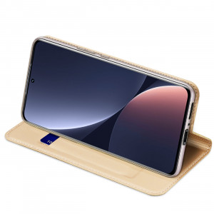 Калъф тип книга DUX DUCIS Skin Pro - Xiaomi 13 Pro златист - Img 5