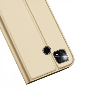 Калъф тип книга DUX DUCIS Skin Pro - Xiaomi Poco C40 златист - Img 2