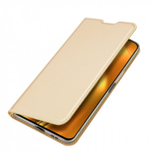 Калъф тип книга DUX DUCIS Skin Pro - Xiaomi Poco F4 златист - Img 4