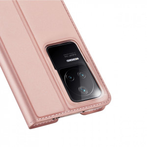Калъф тип книга DUX DUCIS Skin Pro - Xiaomi Poco F4 розов - Img 3