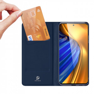 Калъф тип книга DUX DUCIS Skin Pro - Xiaomi Poco F4 син - Img 2