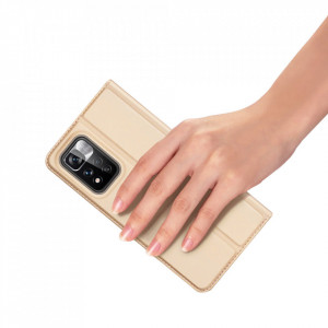 Калъф тип книга DUX DUCIS Skin Pro - Xiaomi Poco M4 Pro 5G златист - Img 7