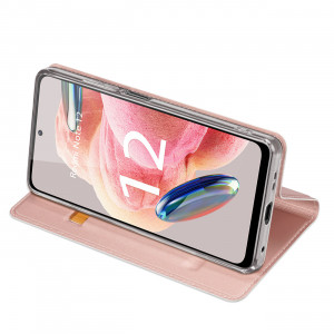 Калъф тип книга DUX DUCIS Skin Pro - Xiaomi Redmi Note 12 4G розов - Img 5