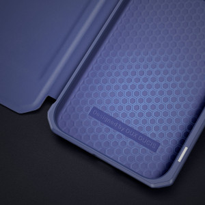 Калъф тип книга DUX DUCIS Skin X - iPhone 13 Pro син - Img 10