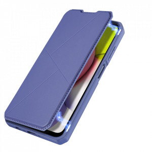 Калъф тип книга DUX DUCIS Skin X - Samsung Galaxy A03s син - Img 7
