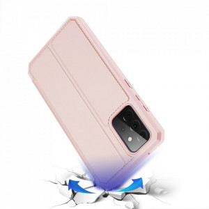 Калъф тип книга DUX DUCIS Skin X - Samsung Galaxy A72 розов - Img 5