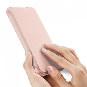 Калъф тип книга DUX DUCIS Skin X - Samsung Galaxy S10 Lite розов - Img 2