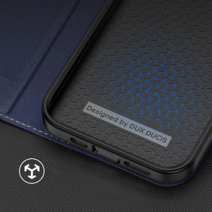 Калъф тип книга DUX DUCIS Skin X2 - iPhone 14 Pro Max син - Img 10