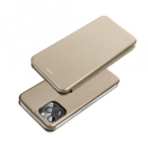 Калъф тип книга FORCELL Elegance - Samsung Galaxy S23 златист - Img 5