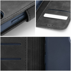 Калъф тип книга FORCELL Tender - iPhone 15 Pro черен - Img 9