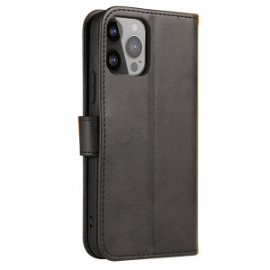 Калъф тип книга Magnet Elegant - iPhone 15 Pro Max черен - Img 4
