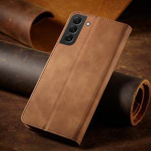 Калъф тип книга Magnet Fancy - Samsung Galaxy S23+ кафяв - Img 8