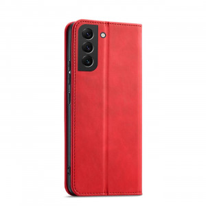 Калъф тип книга Magnet Fancy - Samsung Galaxy S23 Ultra червен - Img 3