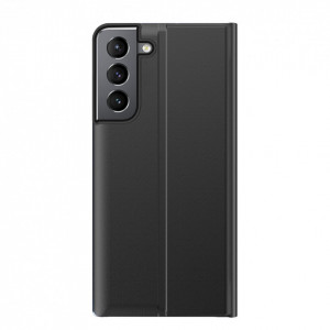 Калъф тип книга New Sleep - Samsung Galaxy S22+ черен - Img 3