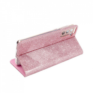 Калъф тип книга Shining - Samsung Galaxy S21+ 5G розов - Img 6