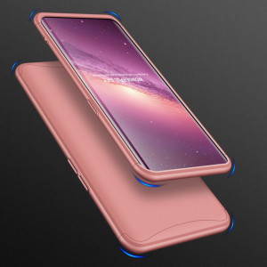Калъф 360° GKK Full Body Cover (без стъклен протектор) - OPPO Find X розов - Img 3