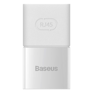 Комплект от 10 бр. съединител за мрежов кабел RJ45 BASEUS AirJoy Series бял - Img 2