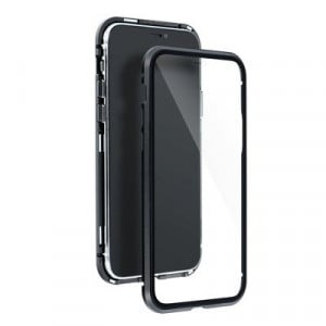 Магнитен калъф 360° с протектор - iPhone 12 Pro Max черен - Img 2