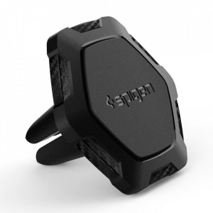 Магнитна стойка за телефон за вентилационен отвор SPIGEN Qs11 черна - Img 2