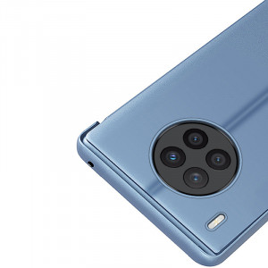 Огледален калъф тип книга Clear View - Huawei nova 8i / Honor 50 Lite черен - Img 8