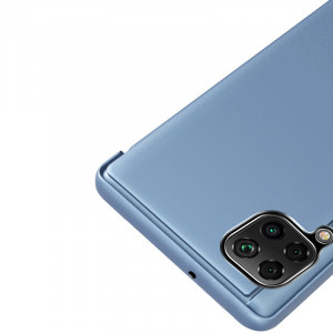 Огледален калъф тип книга Clear View - Samsung Galaxy A22 син - Img 6