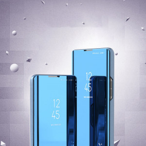 Огледален калъф тип книга Clear View - Samsung Galaxy A22 черен - Img 3