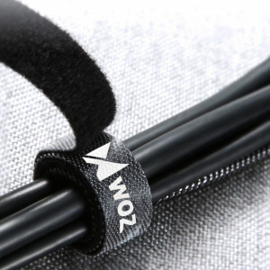 Органайзер за кабели WOZINSKY Hook and Loop 2m WVO2mBK - Img 6