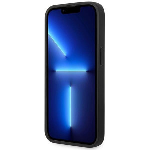 Оригинален гръб от еко кожа BMW Leather Seats MagSafe BMHMP14L22RPSR - iPhone 14 Pro бургундско червен - Img 5