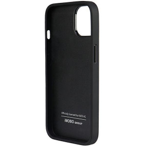 Оригинален гръб от естествена кожа AUDI Genuine Leather AU-TPUPPCIP14-Q8 / D1-BK - iPhone 14 черен - Img 6