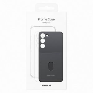 Оригинален гръб със сменяема пластина с джоб за карта SAMSUNG Frame (EF-MS916CBEGWW) - Samsung Galaxy S23+ черен - Img 5