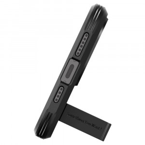 Оригинален гръб със стойка SPIGEN Tough Armor MagSafe - iPhone 15 Pro черен - Img 5