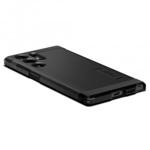 Оригинален гръб със стойка SPIGEN Tough Armor - Samsung Galaxy S23 Ultra черен - Img 10