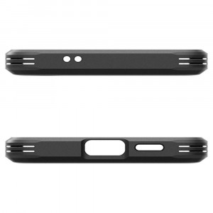 Оригинален гръб със стойка SPIGEN Tough Armor - Samsung Galaxy S24+ черен - Img 5