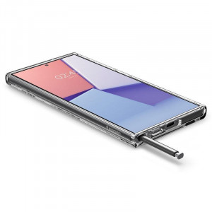 Оригинален гръб със стойка SPIGEN Ultra Hybrid S - Samsung Galaxy S24 Ultra прозрачен - Img 3