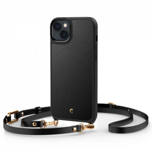 Оригинален гръб с презрамка SPIGEN Cyrill Classic Charm MagSafe - iPhone 14 Plus черен - Img 1